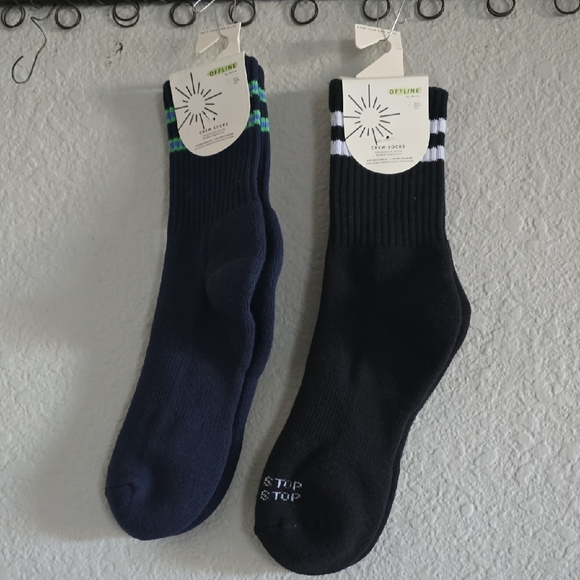 aerie Other - Aerie Navy and Black Casual Socks